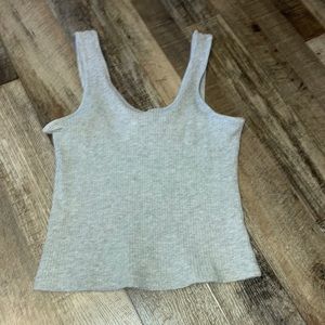 gray sleep tank top for women